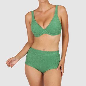 Baku DD/E Underwire Bra Bikini Set - size 8CAN
